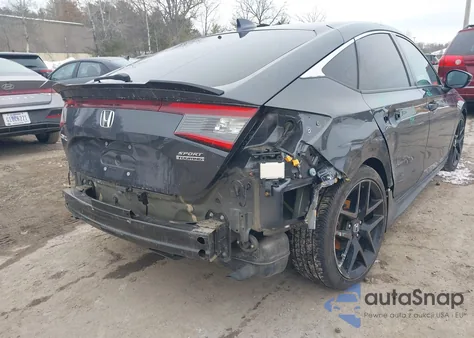 2022 Honda Civic Sport Touring from USA, damaged, VIN 19XFL1H80NE024203